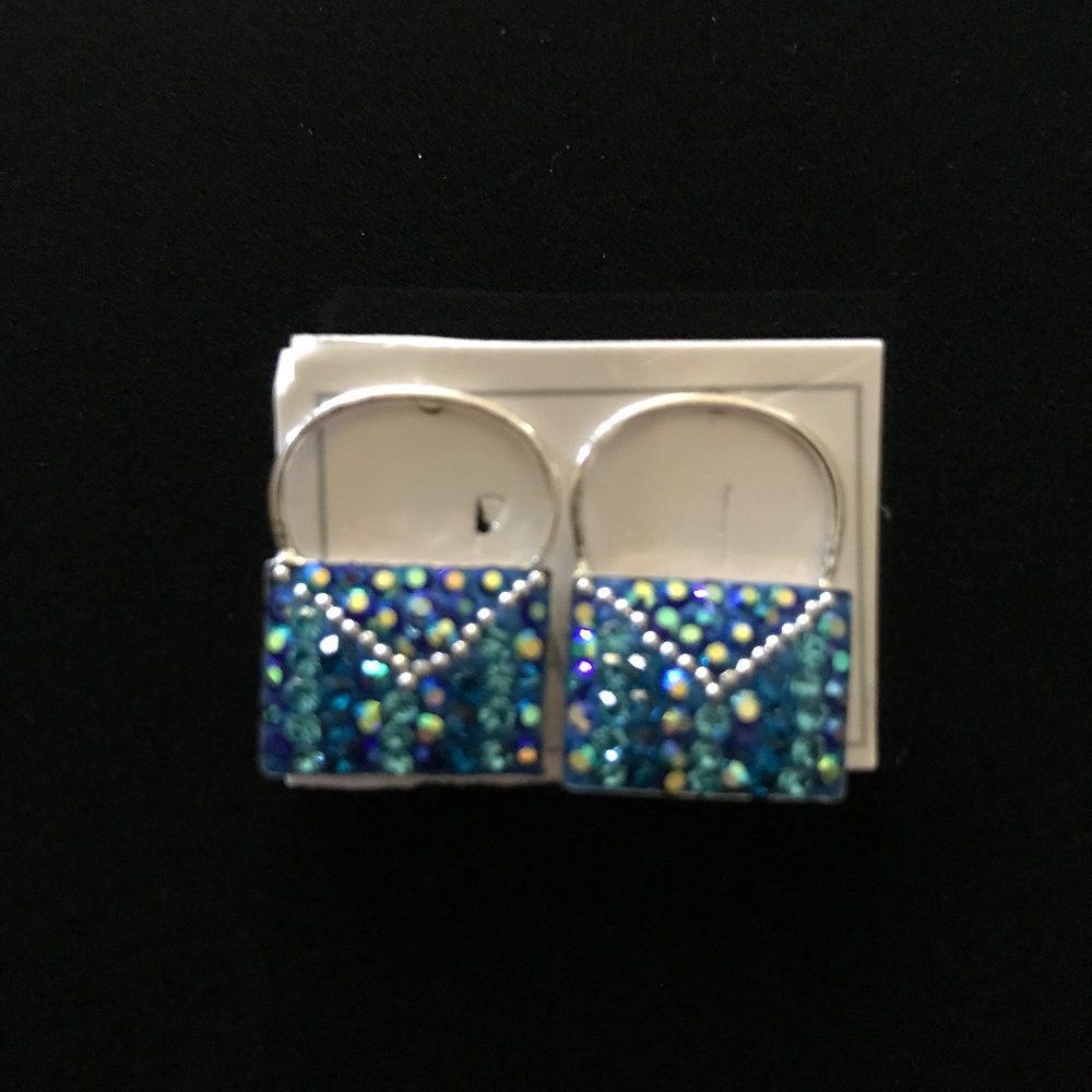 Sterling silver Purse earrings